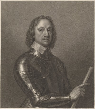 Oliver Cromwell, 1802 by Francesco Bartolozzi
