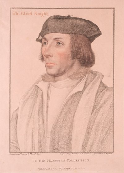 Sir Thomas Eliott, 1794 by Francesco Bartolozzi