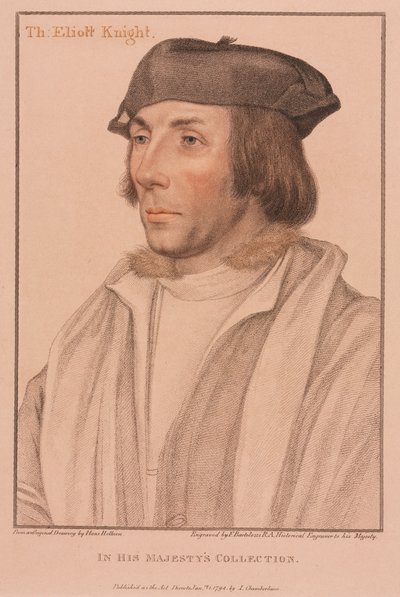 Sir Thomas Elyot, 1794 by Francesco Bartolozzi