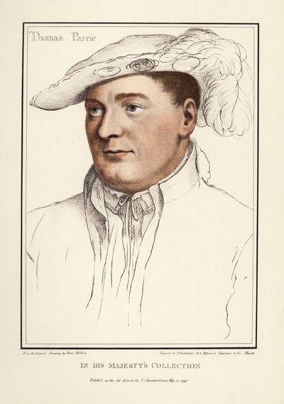 Sir Thomas Parry (1515-1560) by Francesco Bartolozzi