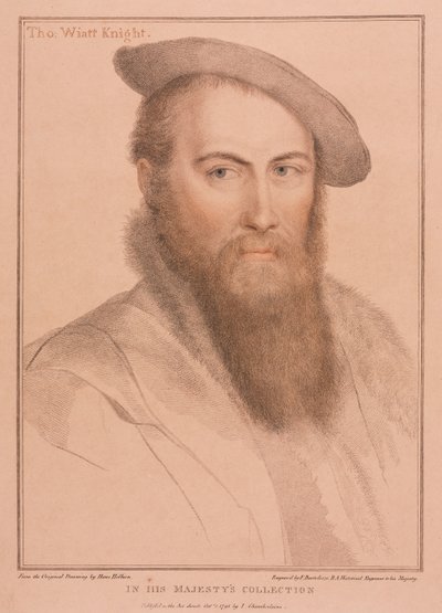 Sir Thomas Wyatt by Francesco Bartolozzi