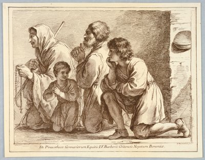 The Cornaro Family by Francesco Bartolozzi