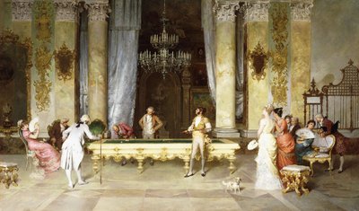 The Billiard Game by Francesco Beda