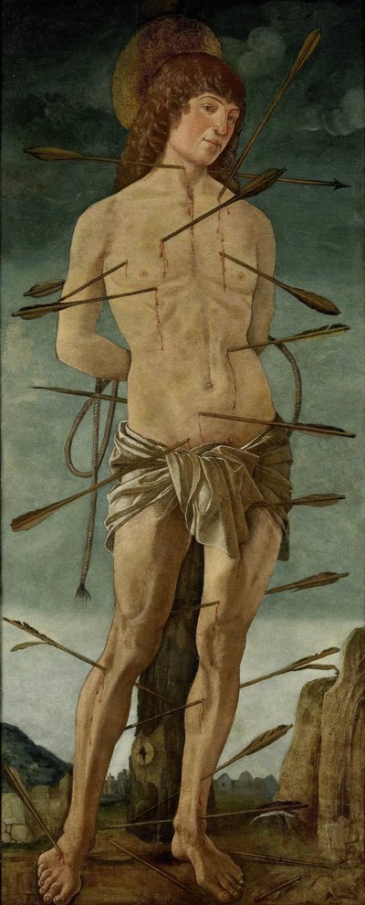 St Sebastian by Francesco Bonsignori (attributed to)