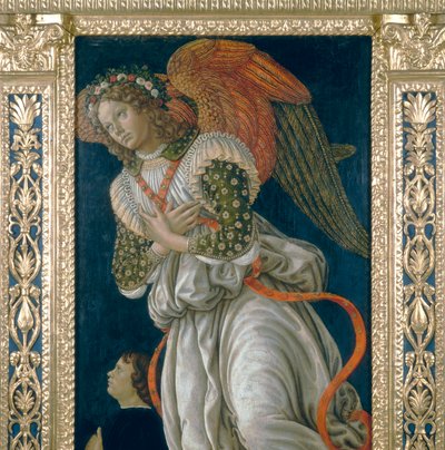 Angel (detail) by Francesco Botticini