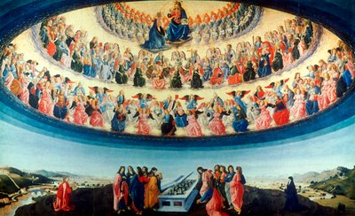 The Assumption of the Virgin by Francesco Botticini