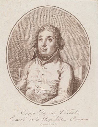 Ennio Quirino Visconti by Francesco Cecchini