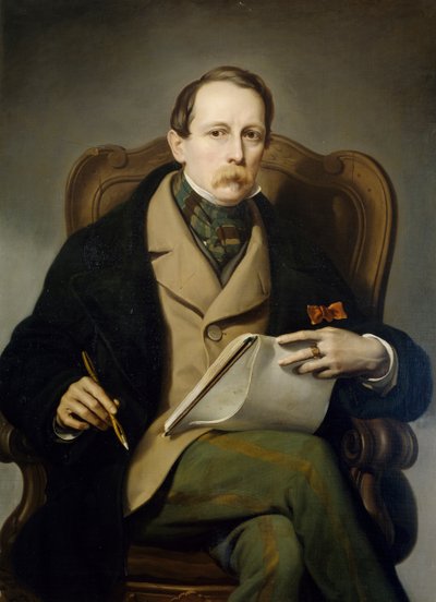 Self-Portrait by Francesco Coghetti