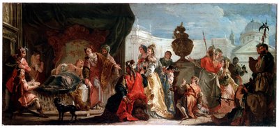 Antiochus and Stratonice by Francesco Fontebasso