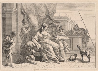 Sofonisba (or Artemisia) by Francesco Fontebasso