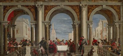 The Feast in the House of Levi by Francesco Fontebasso