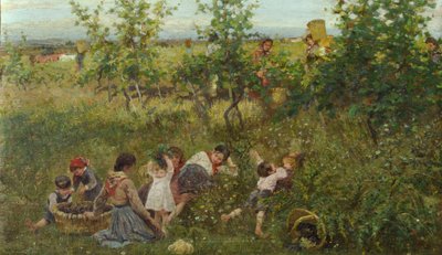 The Grape Harvest by Francesco Gioli