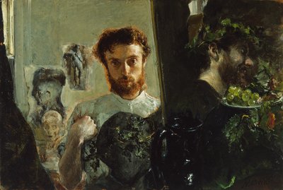 Self-portrait by Francesco Giovanni Mancini