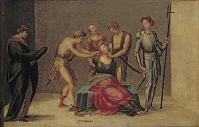 The Martyrdom of St. Apollonia by Francesco Granacci