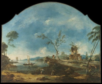 Fantastic Landscape, ca. 1765 by Francesco Guardi