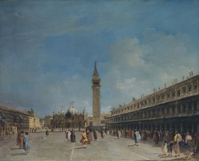 Piazza San Marco by Francesco Guardi