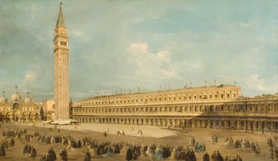 Piazza San Marco in Venice by Francesco Guardi