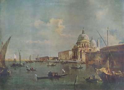 Santa Maria Della Salute, 1780s, 1925 by Francesco Guardi