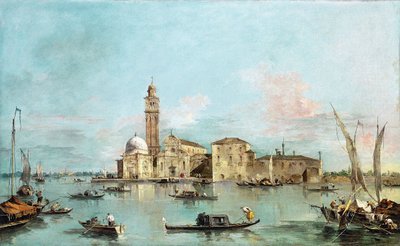 The Island of San Michele, Venice by Francesco Guardi