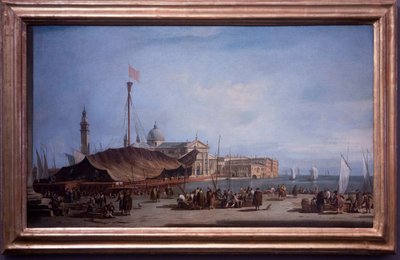 View from San Giorgio Maggiore by Francesco Guardi