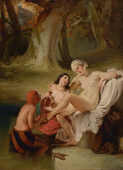 Bathsheba at Her Bath by Francesco Hayez