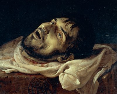 Head of the Count of Carmagnola by Francesco Hayez