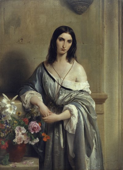 Melancholy by Francesco Hayez