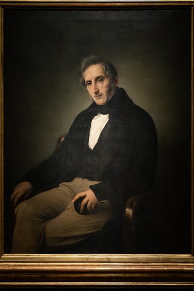 Portrait of Alessandro Manzoni by Francesco Hayez
