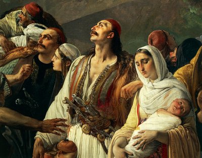 Refugees of Parga by Francesco Hayez