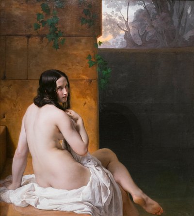 Susanna at her bath by Francesco Hayez