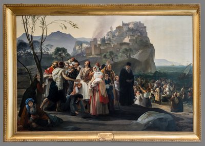 The Refugees of Parha by Francesco Hayez