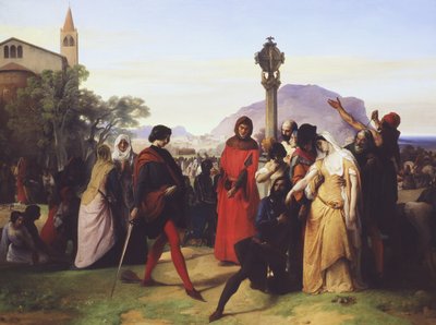 The Sicilian Vespers by Francesco Hayez