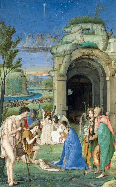Adoration of the Shepherds by Francesco Marmitta