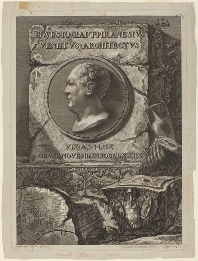 Giovanni Battista Piranesi by Francesco Piranesi
