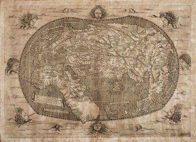 Planisphere by Francesco Rosselli