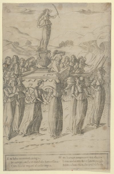 The Triumph of Chastity by Francesco Rosselli