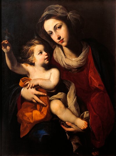 Madonna and Child by Francesco Solimena by Francesco Solimena