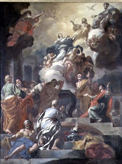 The Assumption of the Virgin by Francesco Solimena