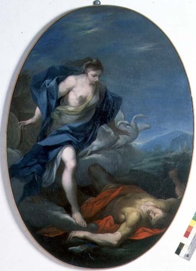 Venus and Adonis by Francesco Vellani
