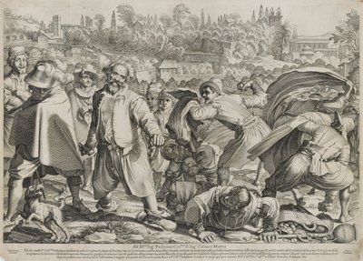 The Street Fight by Francesco Villamena