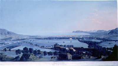Palermo, near the Bay of Falco by Francesco Zerillo