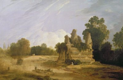 The Tomb of Horatii and Curatii by Francesco Zuccarelli