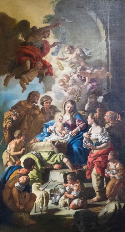 Adoration of the Shepherds by Francesco de Mura