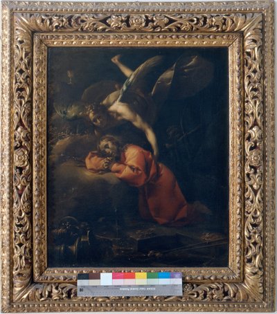 Christ in the garden of Gethsemane by Francesco del Cairo