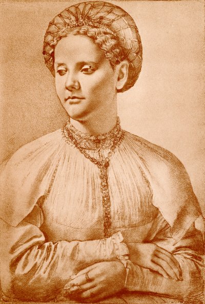 Female Portrait by Francesco di Cristofano Franciabigio