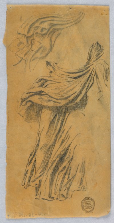 Drapery Study by Francis Augustus Lathrop