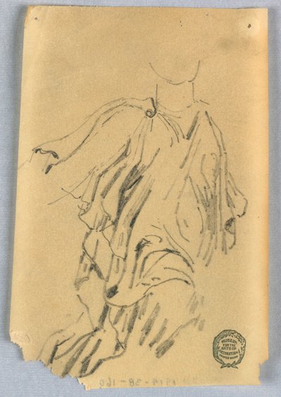 Drapery Study by Francis Augustus Lathrop