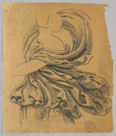 Drapery Study by Francis Augustus Lathrop