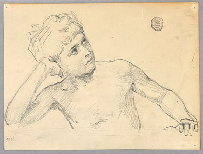 Figure Study by Francis Augustus Lathrop