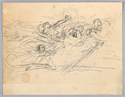 Group of Angels by Francis Augustus Lathrop